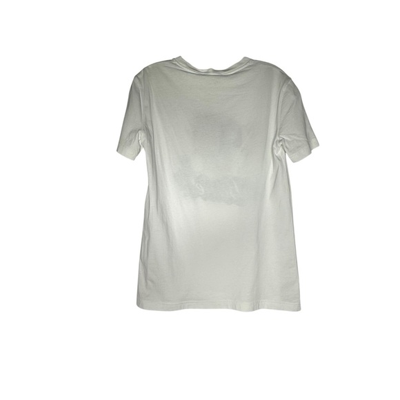 Emilio Pucci White Logo Tee with Graphic Print size M NWT - Picture 2 of 7